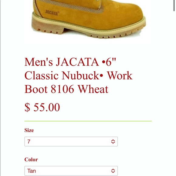 Mens Jacata Work Boots - Picture 8 of 8